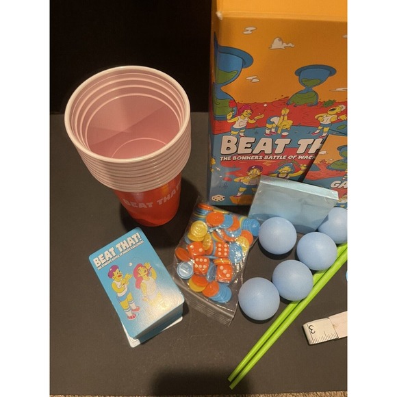 Gutter Games Beat That! The Bonkers Battle of Wacky Challenges Board Game - Picture 5 of 6